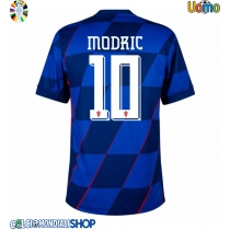 Maglie da calcio Croazia Luka Modric #10 Seconda Maglia Europei 2024 Manica Corta